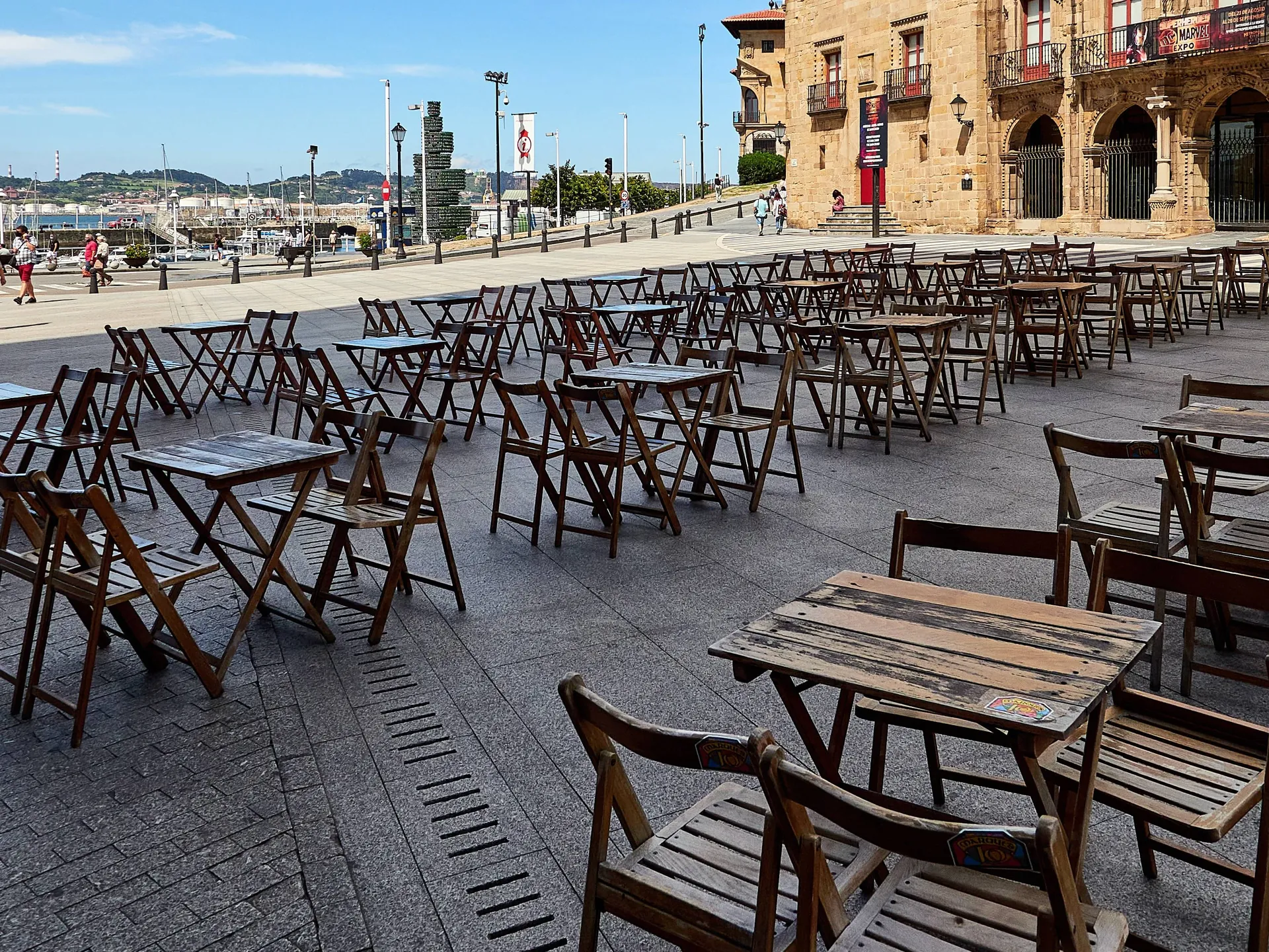 Terrazas de Gijón - Qué hacer en Gijón - Guía de Viajes Gijón - Buendía