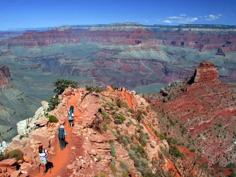 excursión Ladera Oueste Gran cañón desde las Vegas Sky Walk visita guiada español Nevada Colorado