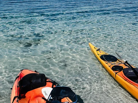 Ruta Kayak Playa Sa Colom y Sa Torreta Menorca