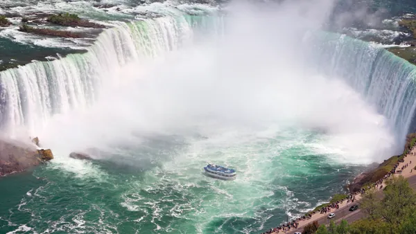 Cataratas del Niágara, frontera natural entre Estados Unidos y Canadá
