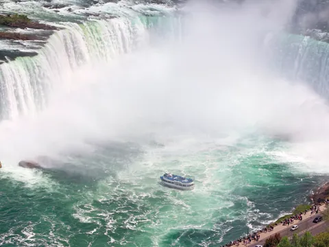 Cataratas del Niágara, frontera natural entre Estados Unidos y Canadá