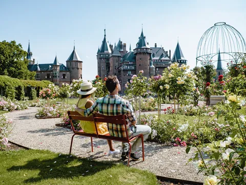 jardines exteriores castillo de haar haarzuilens utrecht países bajos