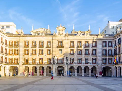 Plaza Porticada en Santander