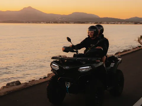 Excursión en quad por la bahía de Pollença y la cala Sant Vicenç