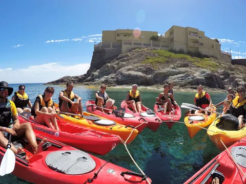 Ruta Kayak Gabo Gata Familiar San Jose Canoa Snorkel Almería