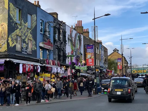 Street free tour Camden Town Londres