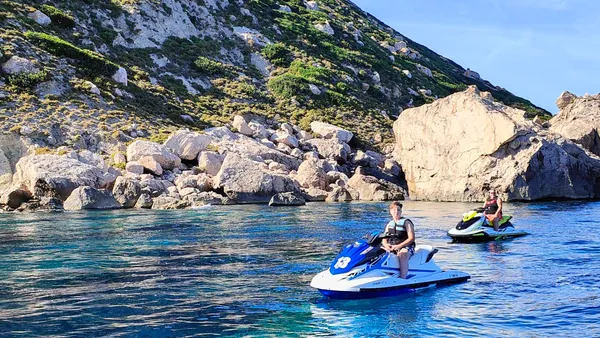 Excursión en moto de agua a Es Vedrá desde Sant Antoni, Ibiza.