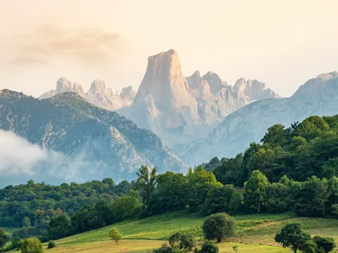 Pico Urriellu en los Picos de Europa.
