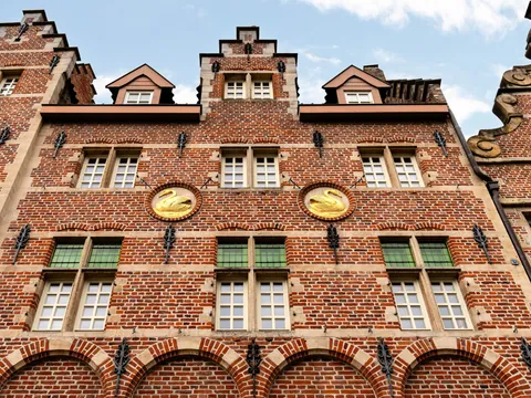 Korenlei y Graslei supone una de las estampas más bellas de esta excursión de un día a Gante desde Bruselas.