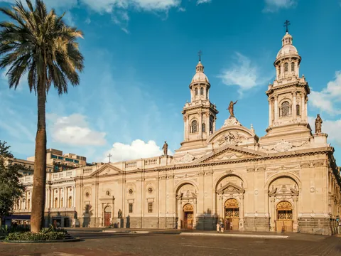 Plaza de Armas de Santiago de Chile, punto clave de muchos hechos históricos del país.
