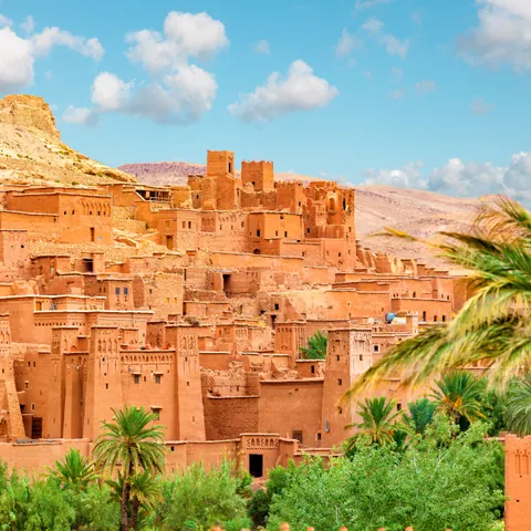 Vista Pueblo Montañas del Atlas - Los Tres Valles - Alrededores de Marrakech - Qué ver en Marrakech - Guía de Viajes Marrakech - Buendía