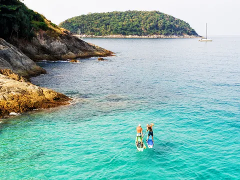 Ruta Guiada Paddle Surf Alcudia Mallorca Stand Up Paddle Sup Baleares