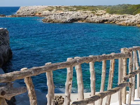 Playa de Binibeca y sus aguas cristalinas, Menorca