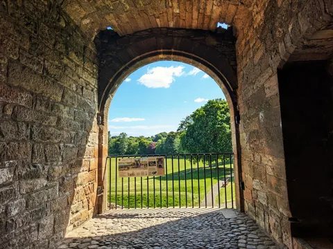 jardines exteriores palacio de linlithgow