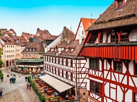 Casas típicas alemanas- Free tour Núremberg
