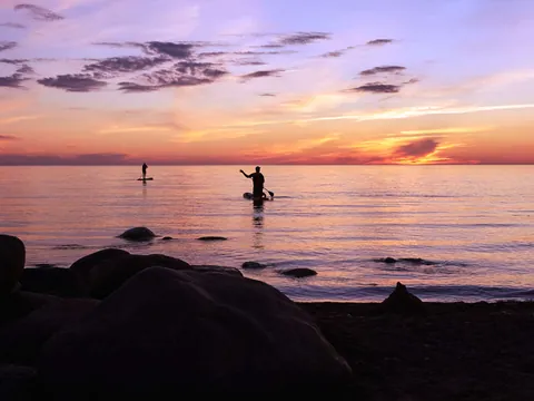 Ruta Paddle Surf Puesta de Sol Ibiza islas Baleares