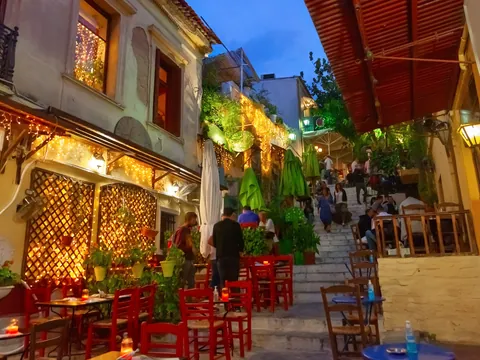 noche Atenas Ambiente tour