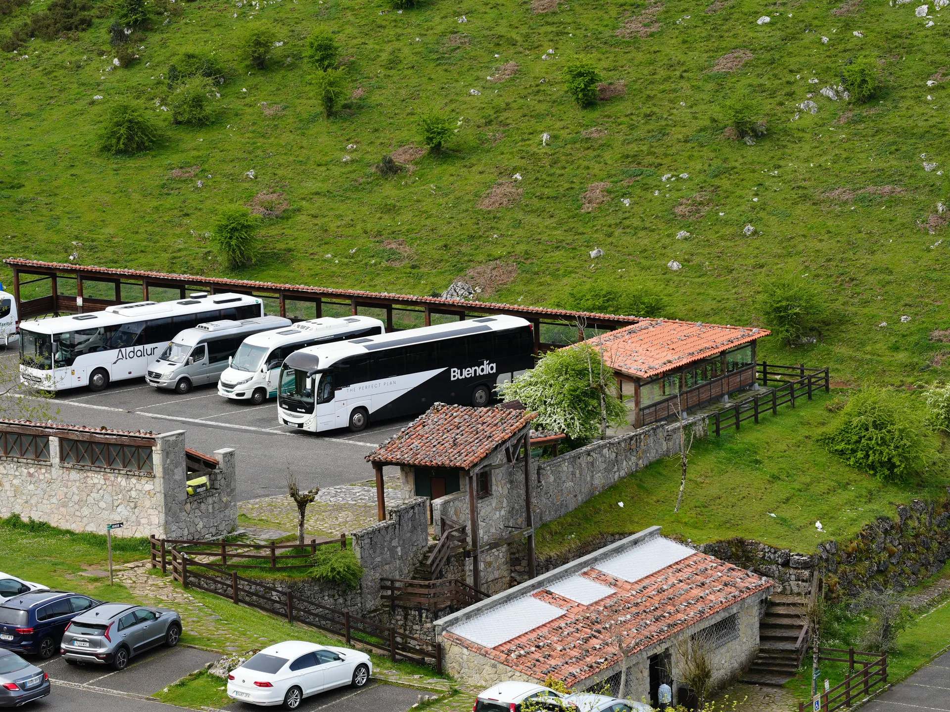 aparcamiento lagos