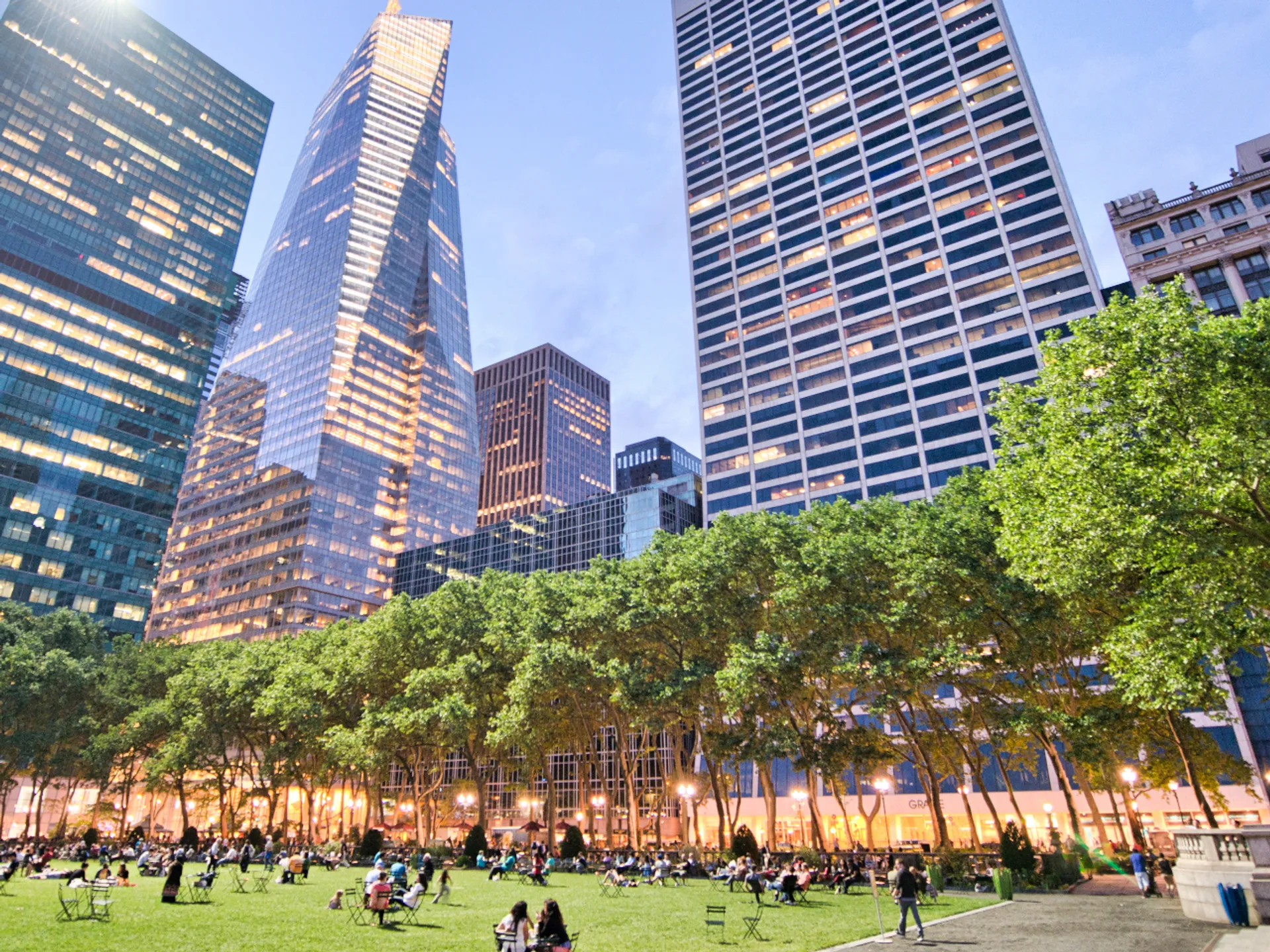 Vista de Bryant Park - Bryant Park - Qué ver en Nueva York - Guía de Viajes Nueva York - Buendía Tours