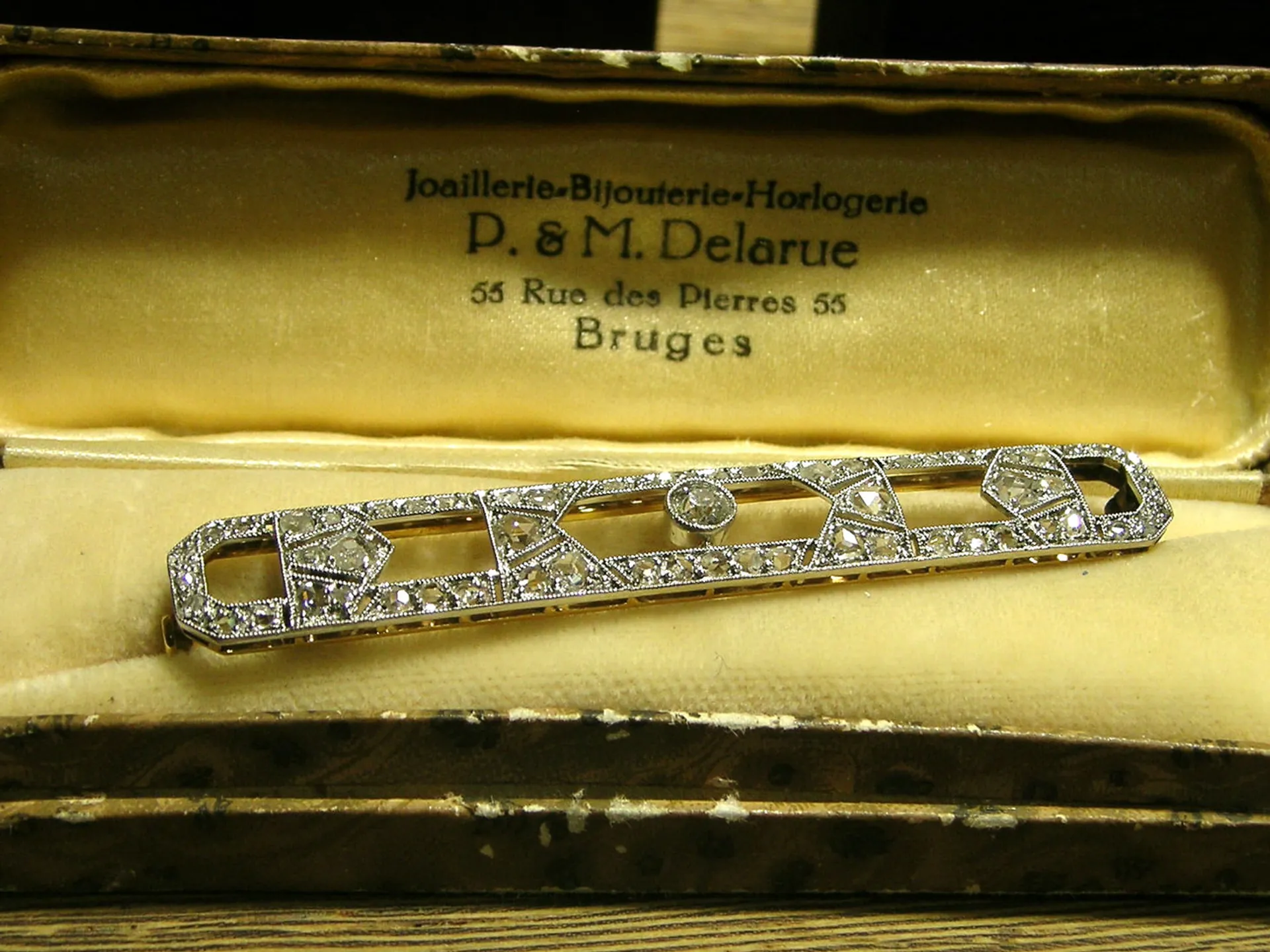 Interior del Museo del Diamante de Brujas
