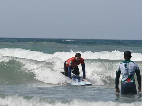 clase de surf Famara privado Lanzarote Canarias