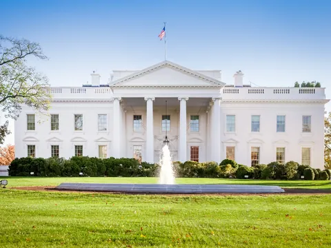 La Casa Blanca en Washington D. C., Estados Unidos