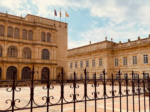 Plaza de Bolívar en Bogotá, Colombia