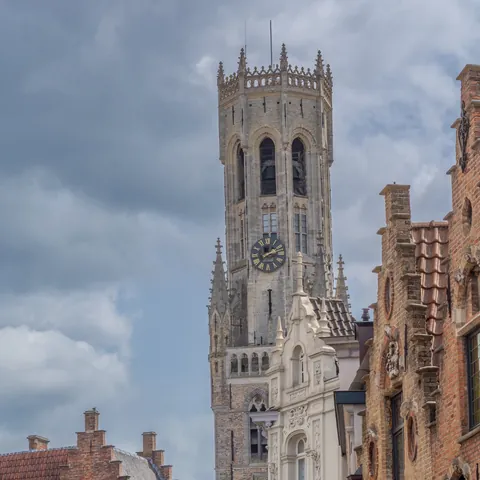 Torre en Brujas Bélgica