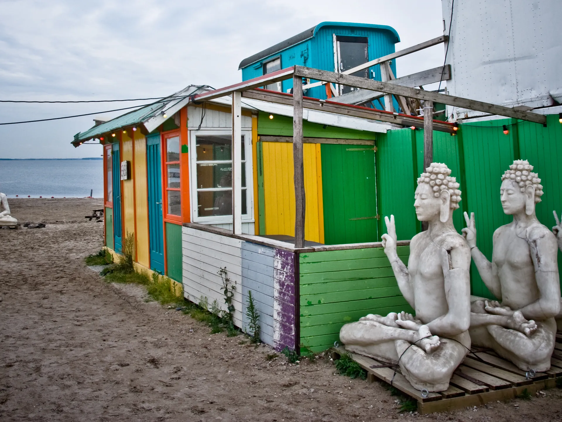 Playa urbana de Ámsterdam Blijburg Aan Zee