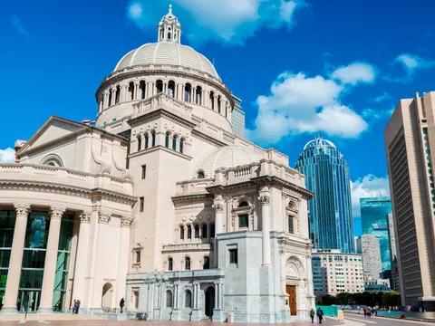 Iglesia del Cristo Científico en Boston, Massachusetts, Estados Unidos