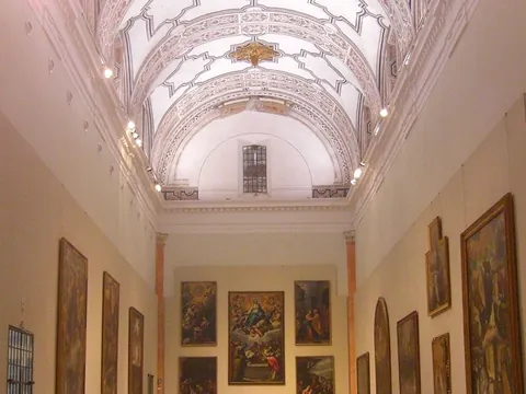 La sala V del Museo ocupa la antigua iglesia del convento de la Merced.