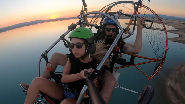Parapente Zaragoza Vuelo Bautiso Embalse Loteta Aragon