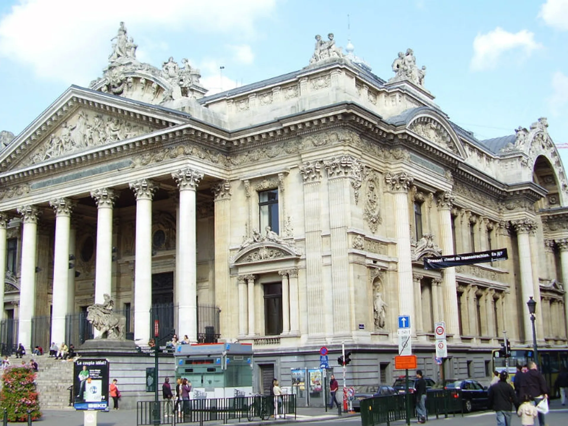 Palacio de la Bolsa Bruselas