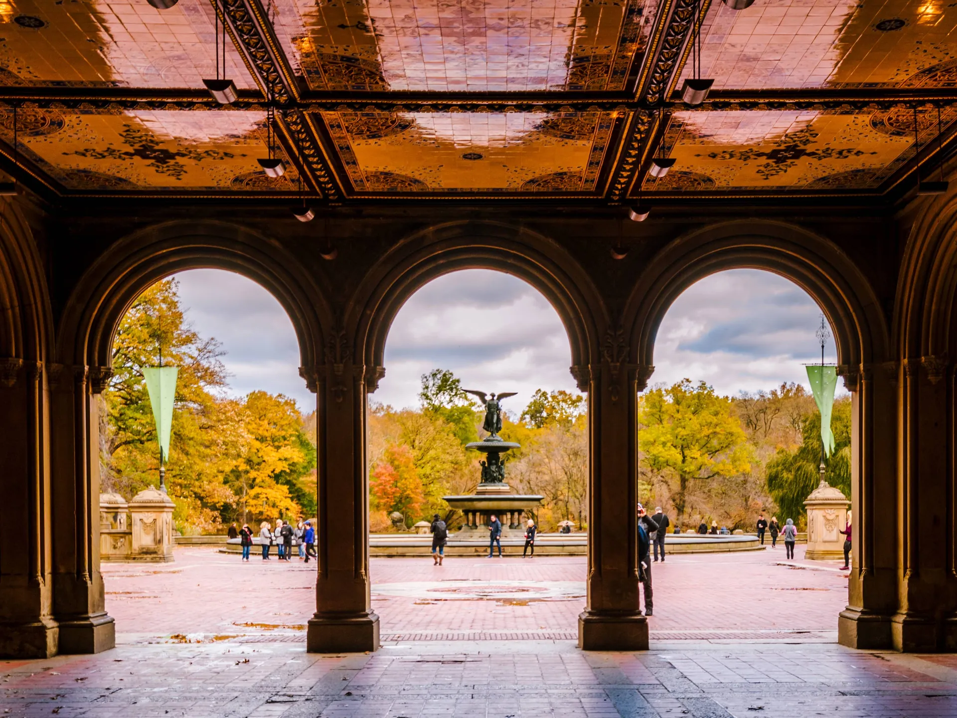 Bethesda Terrace - Central Park - Qué ver en Nueva York - Guía de viaje Nueva York - Buendía Tours