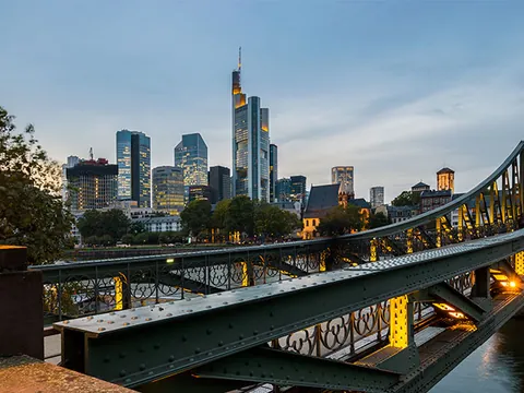 Frankfurt Actividad free tour Frankfurt Eiserner Steg