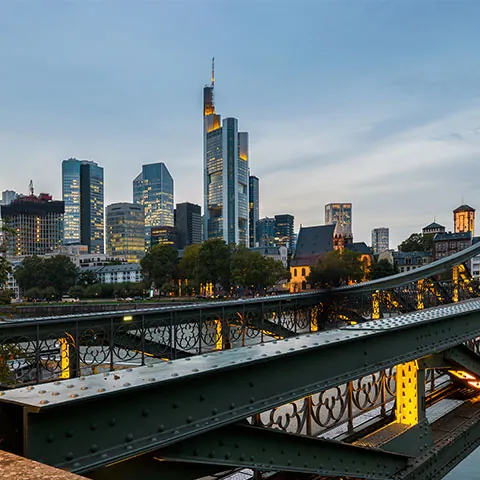 Frankfurt Actividad free tour Frankfurt Eiserner Steg