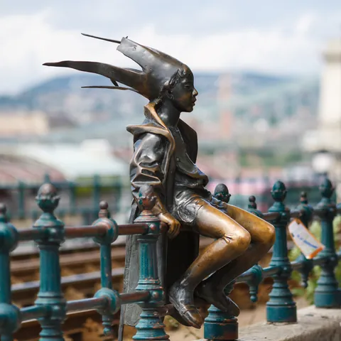 Escultura de la Princesita de Budapest, Hungría