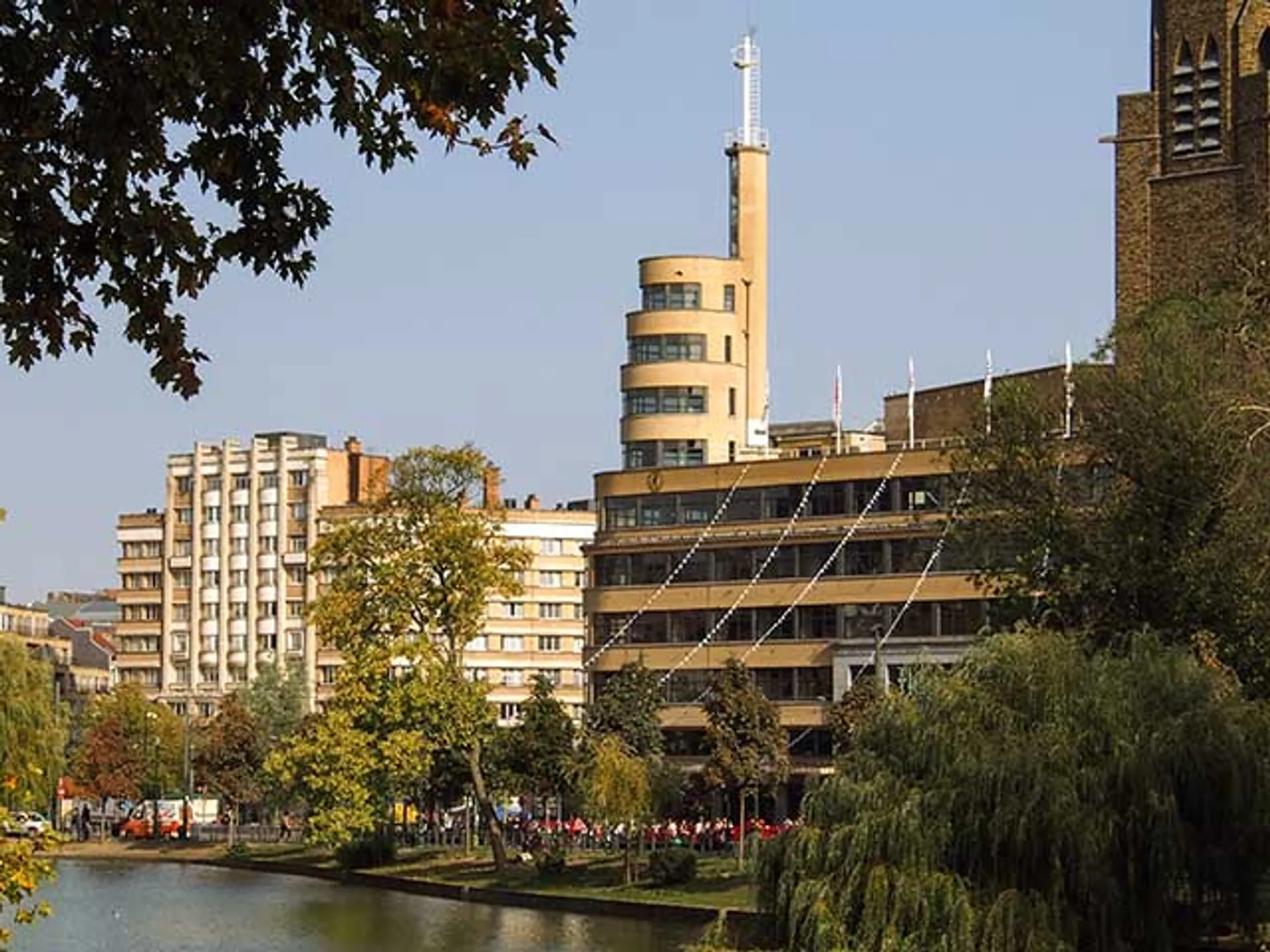 Vista aérea Barrio-ixelles-Donde dormir en Bruselas-Guía Viaje Buendía Tours