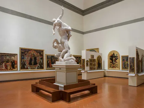 El museo alberga la mayor colección de obras de arte de Miguel Ángel Buonarroti.