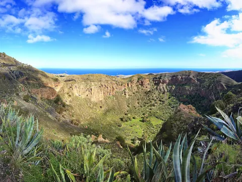 La caldera de Bandama, o su cráter, es un antiguo volcán de la isla de Gran Canaria.