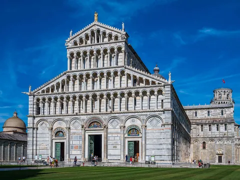 Catedral de Santa María Asunta, ubicada en Piazza dei Miracoli en Pisa, Italia