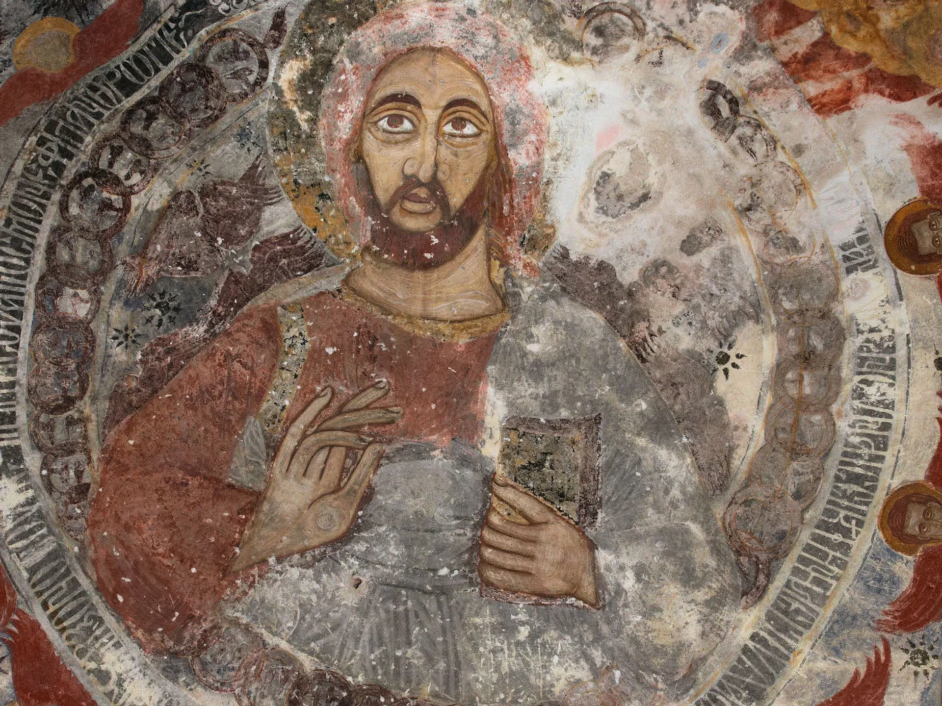 Fresco iglesia de Santa María de Artiés - Iglesia de Santa María de Artiés - Qué ver en Baqueira Beret - Guía de Viajes de Baqueira Beret - Buendía