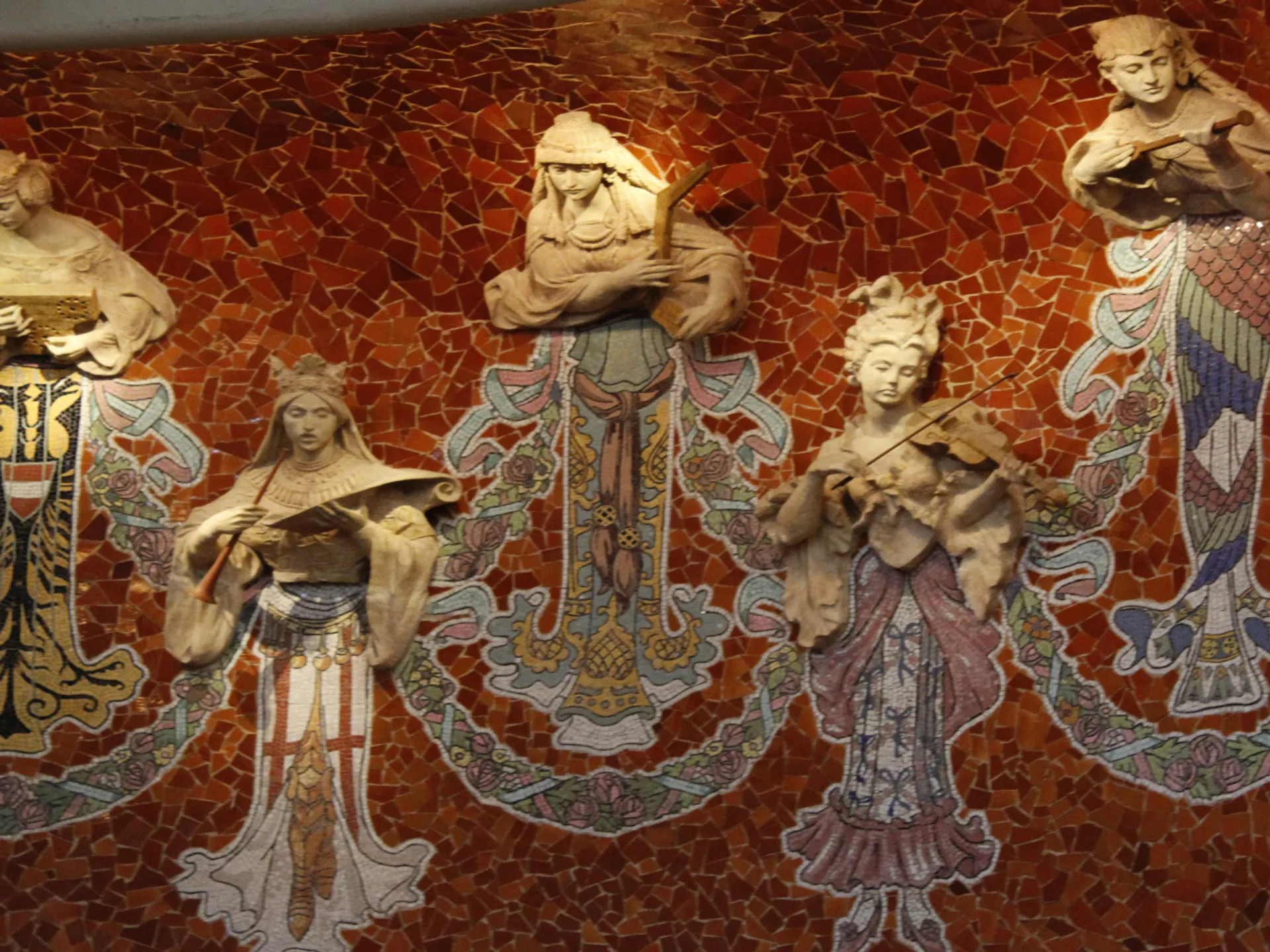 Interior Palau de la Música Catalana - Palau de la Música Catalana de Barcelona - Qué ver en Barcelona - Guía de Viajes Barcelona - Buendía Tours