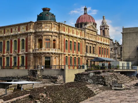 visita guiada Ciudad México Centro Historico Templo Mayor Monumentos en Espñol México