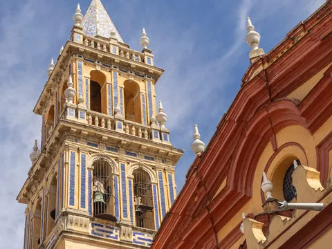 Campanario de la Iglesia de Santa Ana en Triana