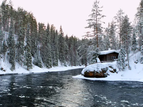 Senderismo en Vikaköngäs