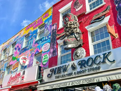 tiendas de camden town londres inglaterra reino unido