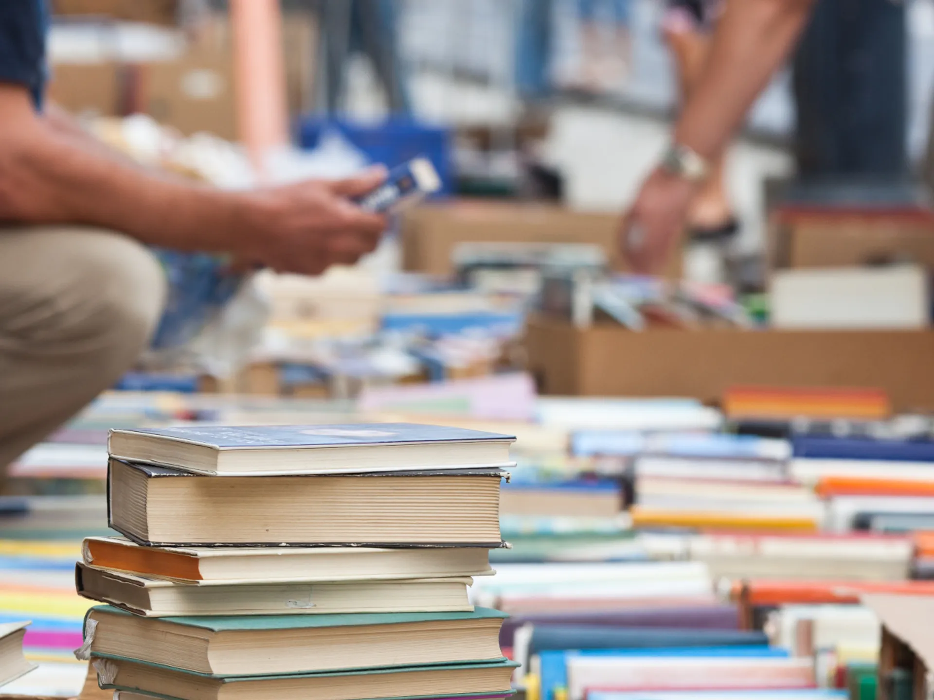 Mercado de libros - Mercat de Sant Antoni de Barcelona - Qué ver en Barcelona - Guía de Viajes Barcelona - Buendía Tours