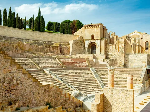 Gradas del Teatro Romano de Cartagena