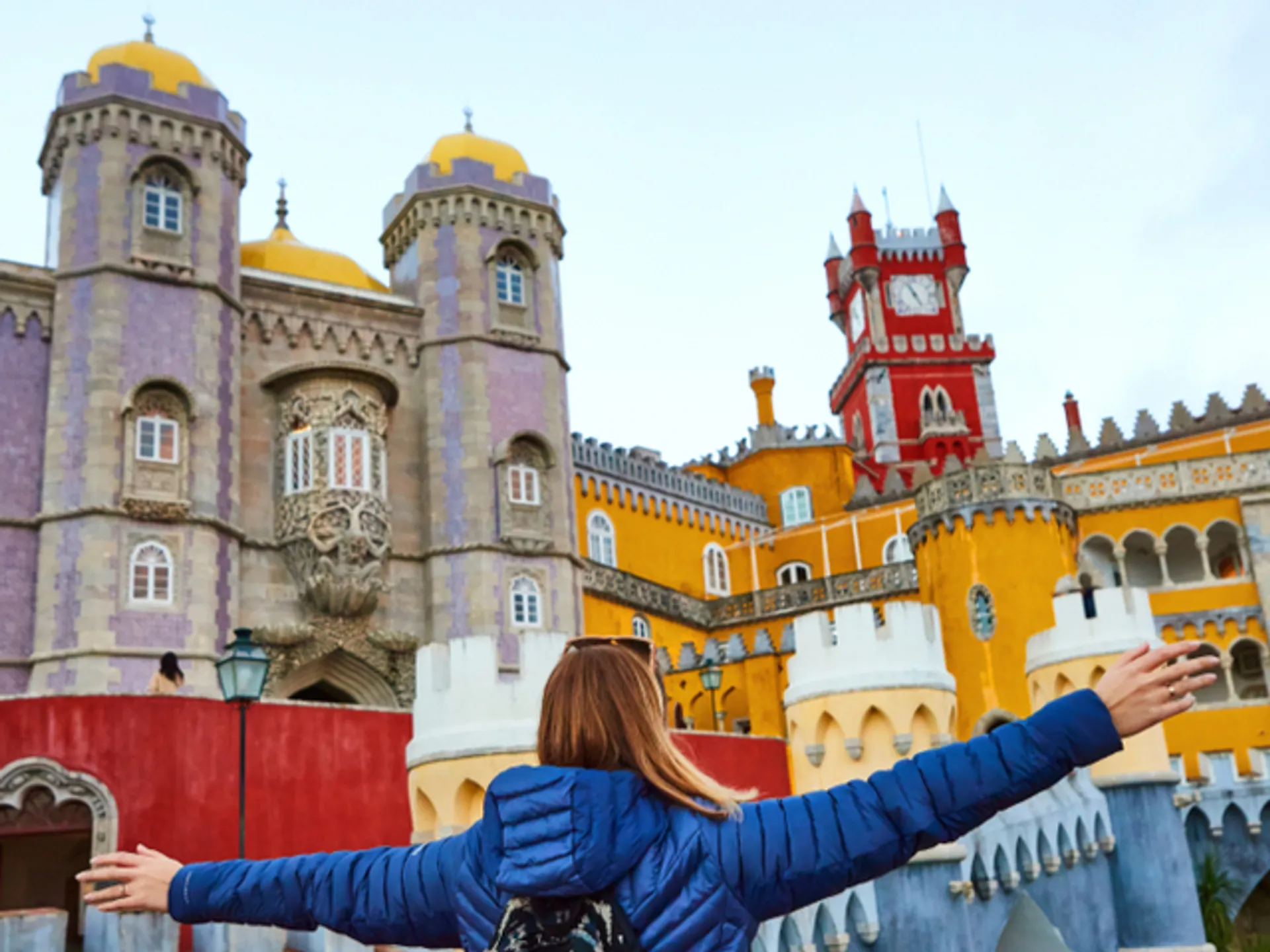 palacio da pena con niños lisboa sintra buendia tours